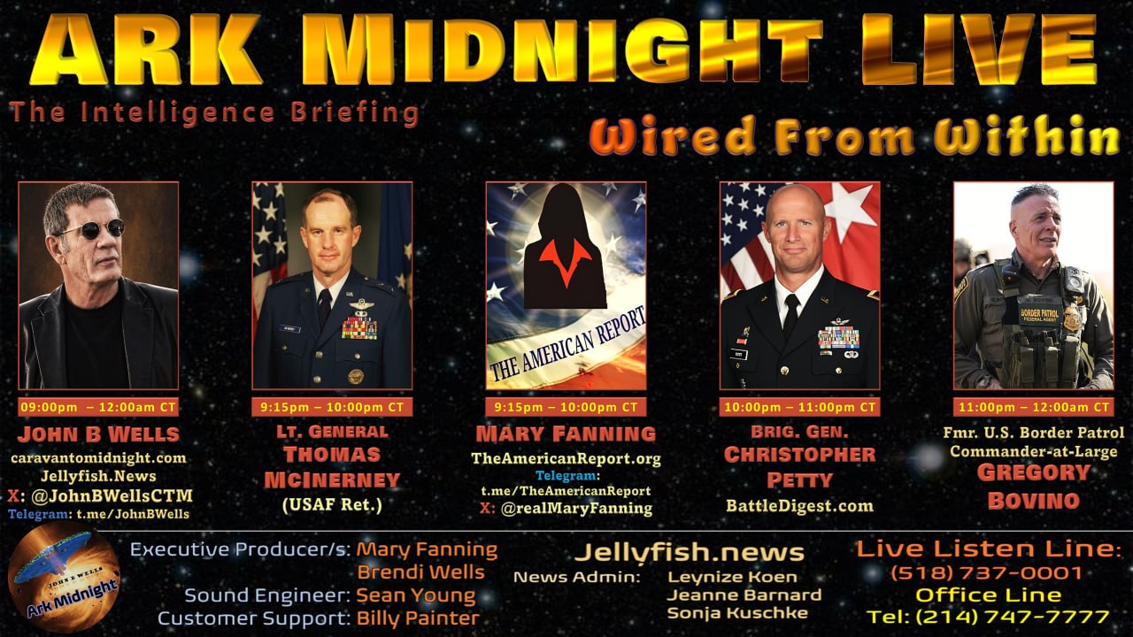 Ark Midnight 504 – The Intelligence Briefing / Wired From Within