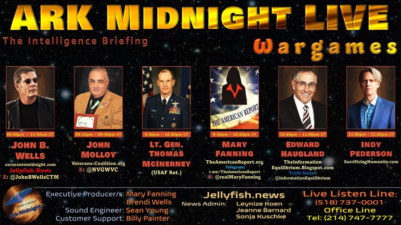Ark Midnight 505 – The Intelligence Briefing / Wargames