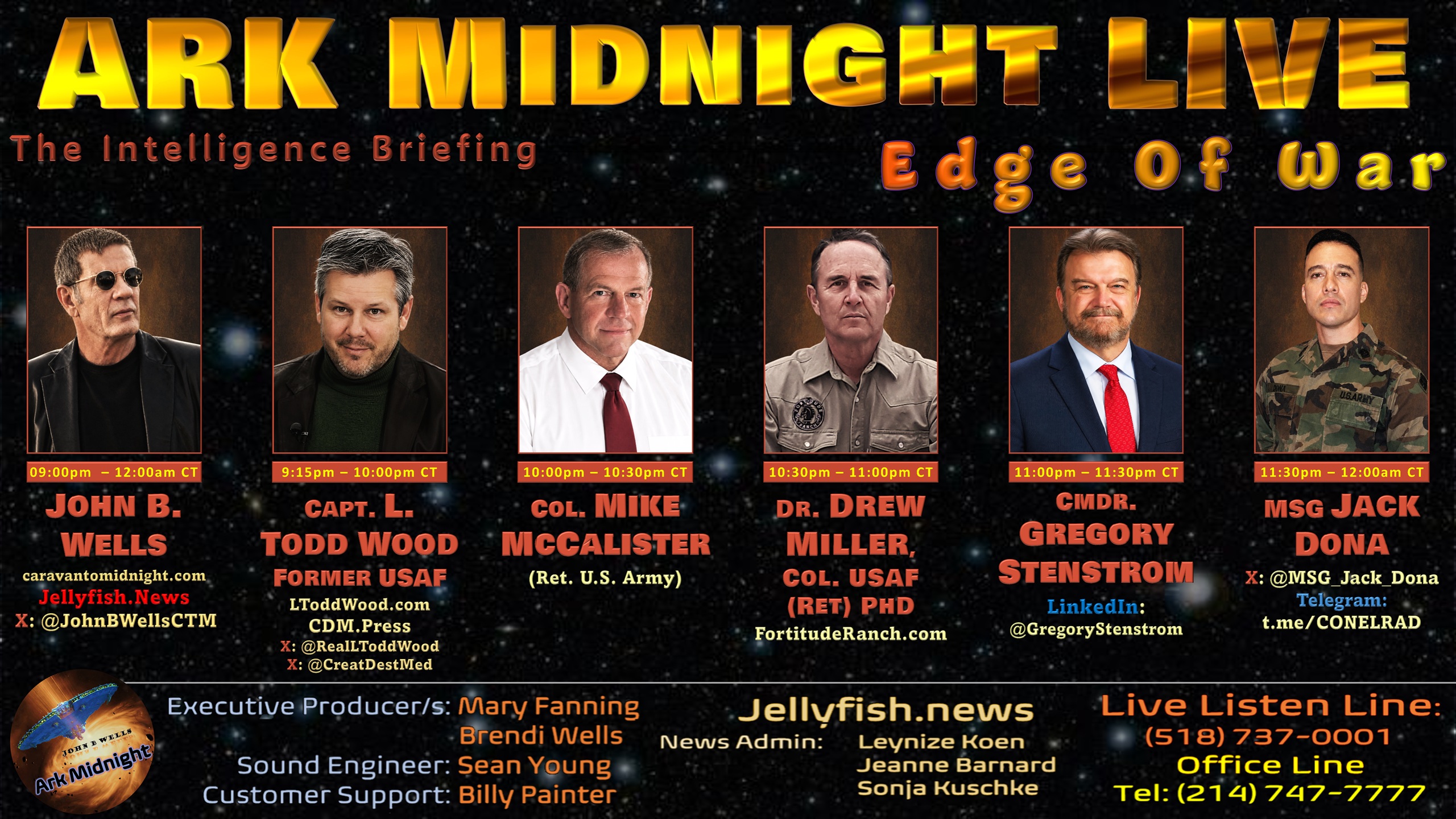 Ark Midnight 506 – The Intelligence Briefing / Edge of War
