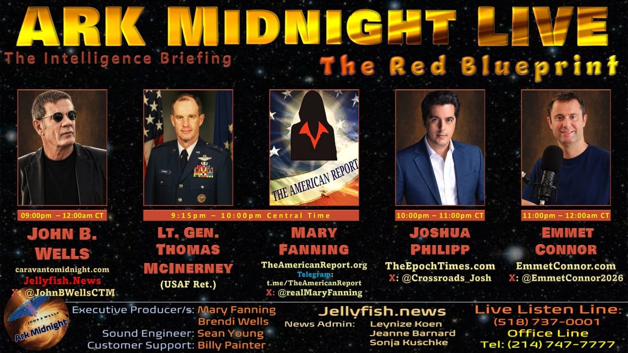 Ark Midnight 509 – The Intelligence Briefing / The Red Blueprint